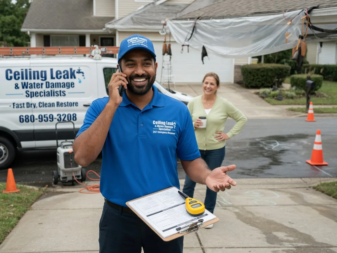 Ceiling Leak Cleanup Bloomery, WV FAQs